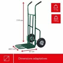 CHARIOT &Agrave; BOIS - CHARGE MAX. 250 KG