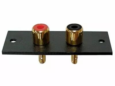 Chassis femelle rca 2p - dore (CA070)