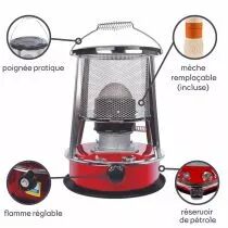 Chauffage au k&eacute;ros&egrave;ne - 2600 w (TC84100N)