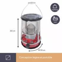 Chauffage au k&eacute;ros&egrave;ne - 2600 w (TC84100N)