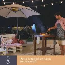 Chauffage De Terrasse - Montage Mural - 2000 W (PHW2000)