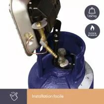 CHAUFFAGE RADIANT AU GAZ - 4 KW