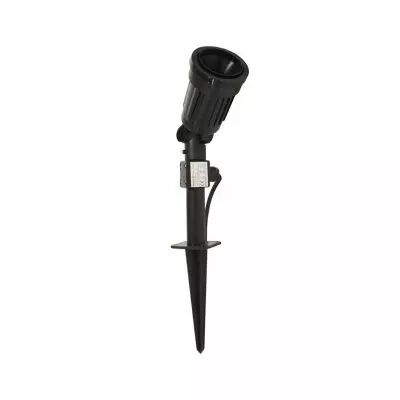 �ILLET PROJECTEUR PIQUET 1 X PAR38 NOIR IP54 PC (70286)