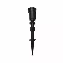 ILLET PROJECTEUR PIQUET 1 X PAR38 NOIR IP54 PC (70286)
