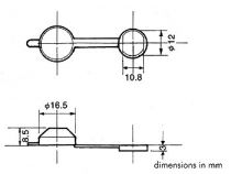 Clapet de protection pour interrupteurs a cle ks4 & ks11 (CAP1)