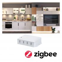 Clever Connect Boîtier de connexion Box Smart Home Zigbee 3.0  Tunable White    Blanc