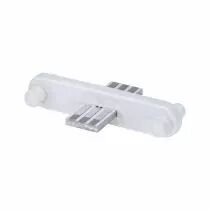 Clever Connect Connecteur Border 37x20mm Blanc dépoli (99992)