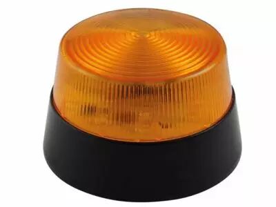 CLIGNOTANT � LED - AMBRE - 12 VCC - � 77 mm (HAA40AN)