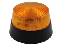 CLIGNOTANT À LED - AMBRE - 12 VCC - ø 77 mm (HAA40AN)