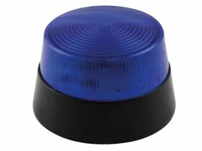 CLIGNOTANT � LED - BLEU - 12 VCC - � 77 mm (HAA40BN)