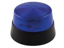 CLIGNOTANT À LED - BLEU - 12 VCC - ø 77 mm (HAA40BN)