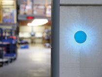 CLIGNOTANT À LED - BLEU - 12 VCC - ø 77 mm (HAA40BN)