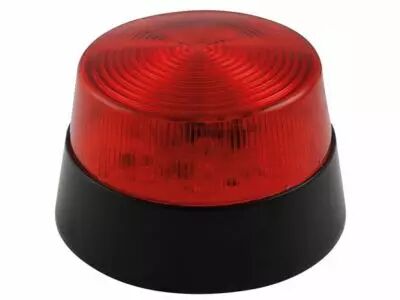 CLIGNOTANT � LED - ROIUGE - 12 VCC - � 77 mm (HAA40RN)