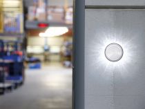 CLIGNOTANT À LED - TRANSPARENT - 12 VCC - ø 77 mm (HAA40WN)