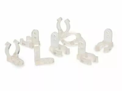 Clips De Montage Pour Flexibles Lumineux Et Flexibles Lumineux � Led - 20 Pcs (HQRL99003)