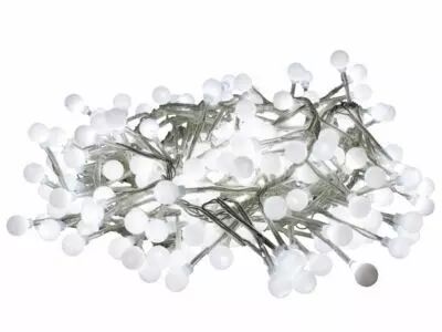 Clusterlight LED - 3.2 m - 256 boules - blanc - c�ble transparent - 24 V (CLL-LED-3.2-256-24V-W)
