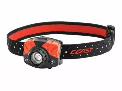 COAST - FL75R - LAMPE FRONTALE RECHARGEABLE - LUMI�RE ROUGE/BLANC - 530 LUMEN (LCOAFL75R-BL)