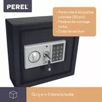 Coffre &Agrave; Cl&eacute;s - 28 X 30 X 10 Cm - 30 Cl&eacute;s (BG80021)