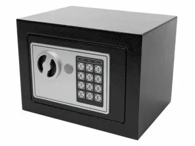 Coffre-Fort �lectronique - 17 X 23 X 17 Cm - Noir (BG90014)