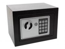 Coffre-Fort Électronique - 17 X 23 X 17 Cm - Noir (BG90014)