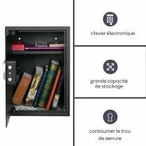 Coffre-Fort &Eacute;lectronique - 50 X 35 X 31 Cm (BG90020)