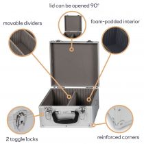 Coffret 40 cd - 290 x 265 x 183mm (1823-290)