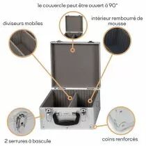 Coffret 40 cd - 290 x 265 x 183mm (1823-290)