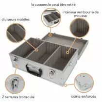 Coffret 60 cds - 424 x 265 x 173mm (1823-424)