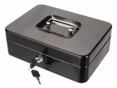 Coffret � Monnaie - Avec Plateau � Monnaie Amovible - 18 X 25 X 9 Cm (BG70051)