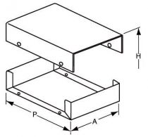 Coffret aluminium 105x37x75