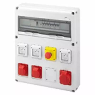 Coffret de chantier 63a/6 prises