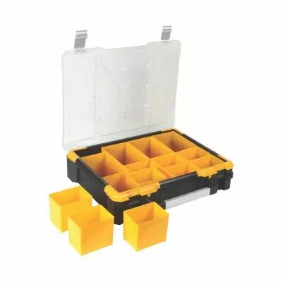 Coffret de rangement en plastique avec bacs amovibles - 19 (OSC19)