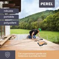 Coffret de rangement en plastique avec bacs amovibles - 19 (OSC19)