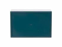 Coffret en plastique 110x70x48mm alu pl. - bleu (TKP2B)