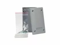 Coffret en plastique moule - gris fonce 90 x 50 x 24mm (G403)