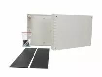 Coffret etance en abs 260x180x65 gris clair (G758)