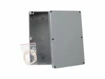 Coffret etanche en abs - gris fonce 222 x 146 x 55mm (G317)