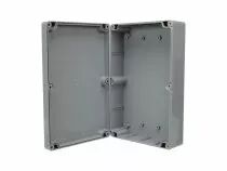 Coffret etanche en abs - gris fonce 222 x 146 x 55mm (G317)