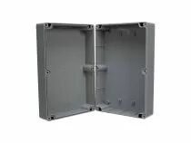Coffret etanche en abs - gris fonce 222 x 146 x 75mm (G353)