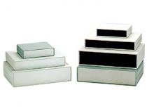 Coffret etanche en abs 140x110x35 gris clair (G738)