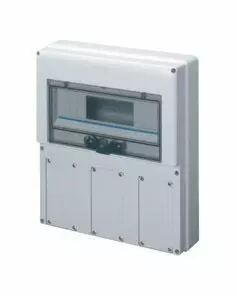 Coffret verticaux vide 1 pour prises combibloc - ip55