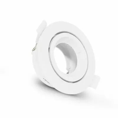 COLLERETTE 1/4 DE TOUR SUPPORT DE SPOT DIAM 90MM BLC ORIENT PC (77041)