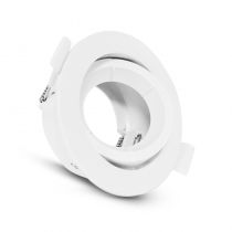 COLLERETTE 1/4 DE TOUR SUPPORT DE SPOT DIAM 90MM BLC ORIENT PC (77041)