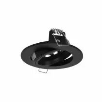 COLLERETTE 1/4 DE TOUR SUPPORT DE SPOT DIAM 93MM NOIR ORIENT  (77110)