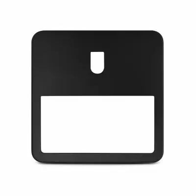 COLLERETTE ASYM + PETITE OUVERTURE NOIRE POUR QUADRA 220MMx50MM (100500)