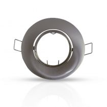 COLLERETTE SUPPORT DE SPOT DIAM 92MM ARGENT ORIENT (7703)