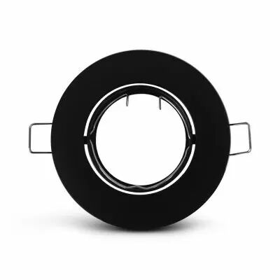 COLLERETTE SUPPORT DE SPOT DIAM 92MM NOIR ORIENT (77030)