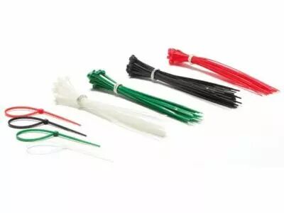 Colliers de serrage en nylon - 100pcs - differentes couleurs (ECTC160)