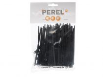 Colliers de serrage en nylon - 4.6 x 120mm - noir (100pcs) (ECTB120)