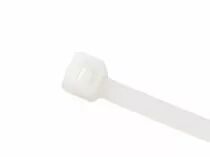 Colliers de serrage en nylon - 4.8 x 190mm - blanc (100pcs) (ECTW200)